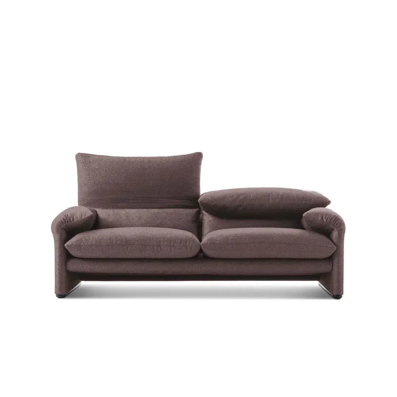 Fabric Two-Seater Sofa MARALUNGA MAXI, designed by Vico Magistretti for Cassina