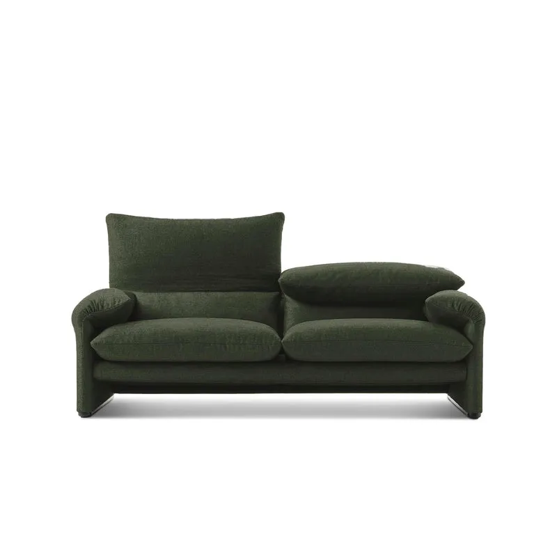 Fabric Two-Seater Sofa MARALUNGA MAXI, designed by Vico Magistretti for Cassina