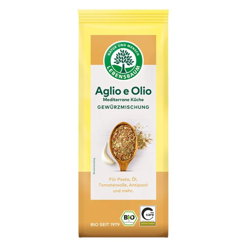 Lebensbaum Aglio e Olio - Mediterrane Küche Bio 40g