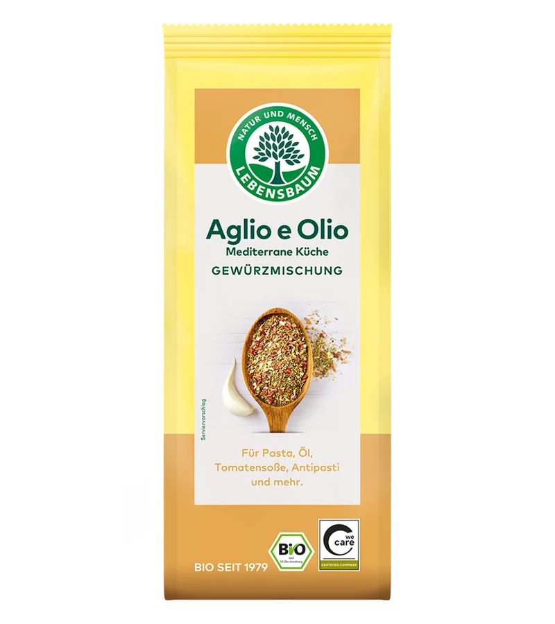Lebensbaum Aglio e Olio - Mediterrane Küche Bio 40g