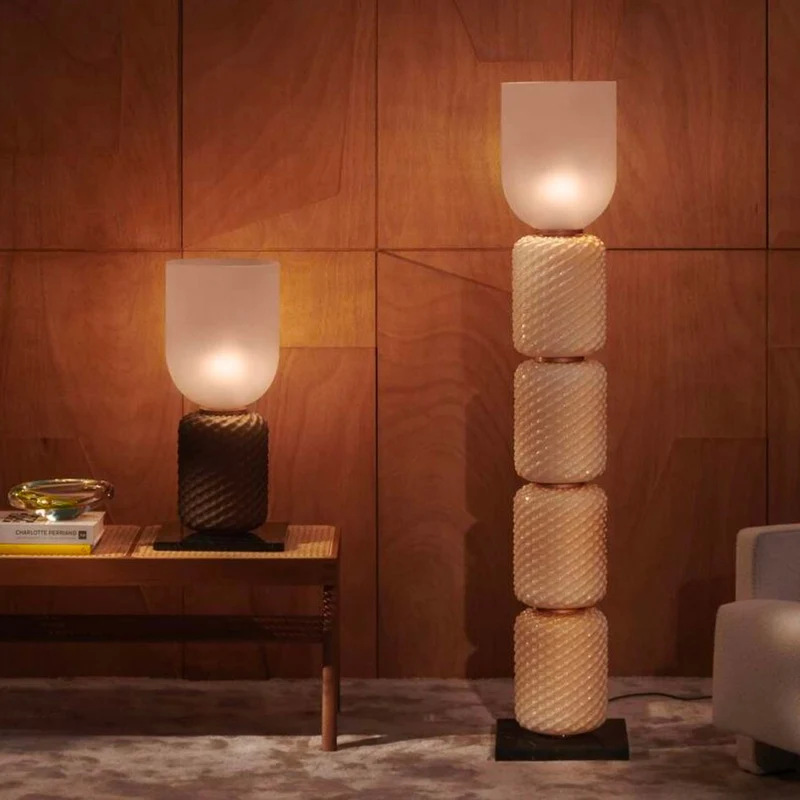 Blown Glass Floor Lamp FICUPALA, designed by Cassina