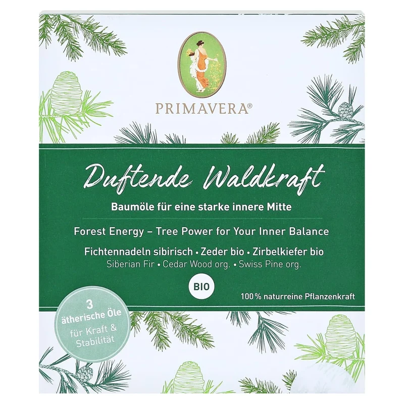 Primavera Geschenk-Set Duftende Waldkraft 3x5ml