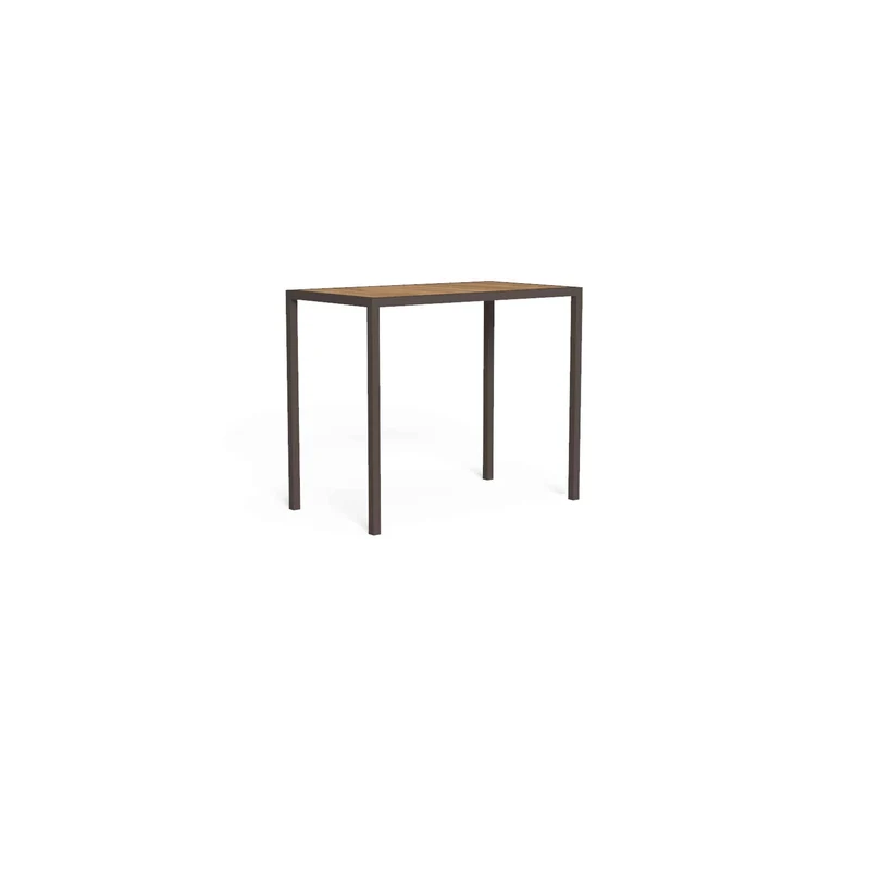 Outdoor Wood and Steel Bar Table CASILDA by Ramón Esteve for Talenti