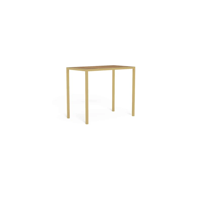 Outdoor Wood and Steel Bar Table CASILDA by Ramón Esteve for Talenti