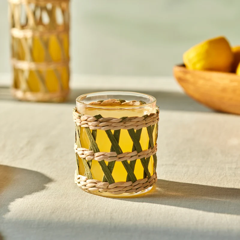 Karaca Waven Wasserglas, 285 ml, Grün