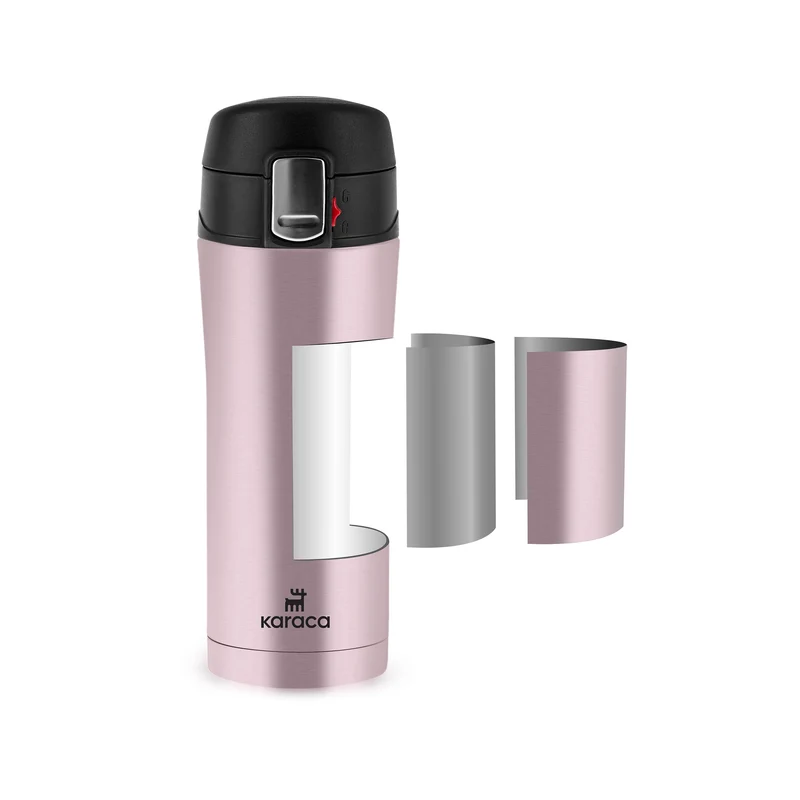 Karaca Pluton, Thermosflasche, 450ML, Roségold