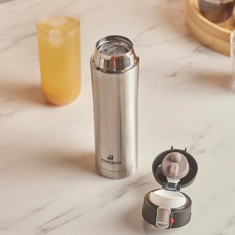 Karaca Pluton, Thermosflasche, 450ML, Inox