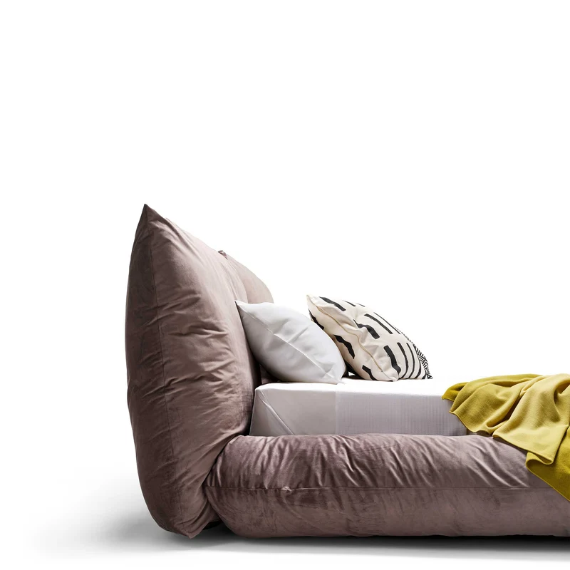 Upholstered Double Bed ALBA by StudioNove.3 for Mogg