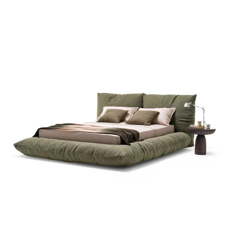 Upholstered Double Bed ALBA by StudioNove.3 for Mogg