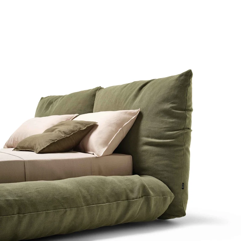 Upholstered Double Bed ALBA by StudioNove.3 for Mogg