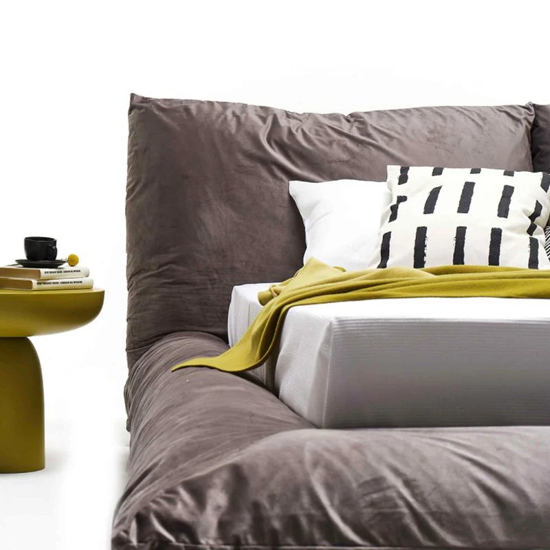 Upholstered Double Bed ALBA by StudioNove.3 for Mogg