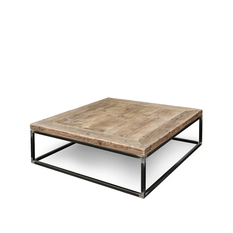 Reclaimed Wood Coffee Table ROMEO by Giuseppe Mazzardi for Inventoom