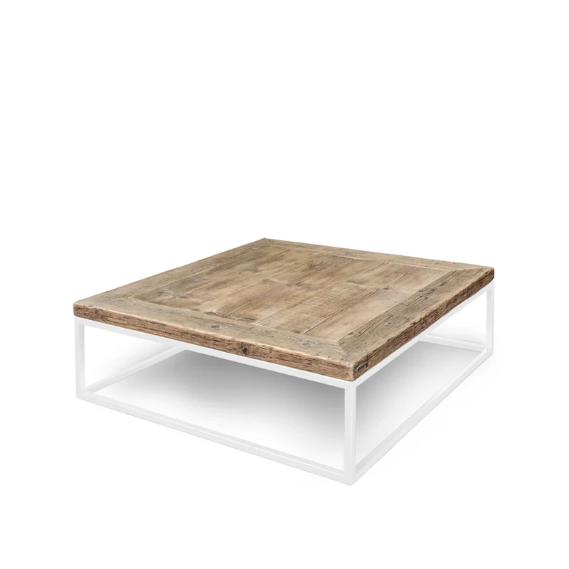 Reclaimed Wood Coffee Table ROMEO by Giuseppe Mazzardi for Inventoom
