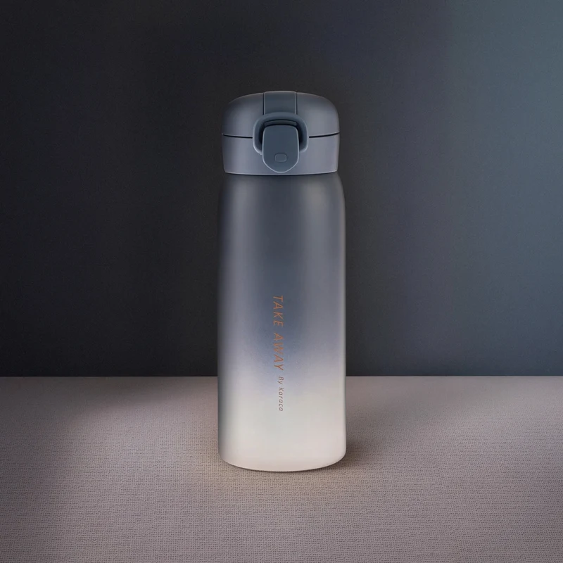 Karaca Skyfall Steel Auslaufsichere Thermoskanne 500 Ml Blau