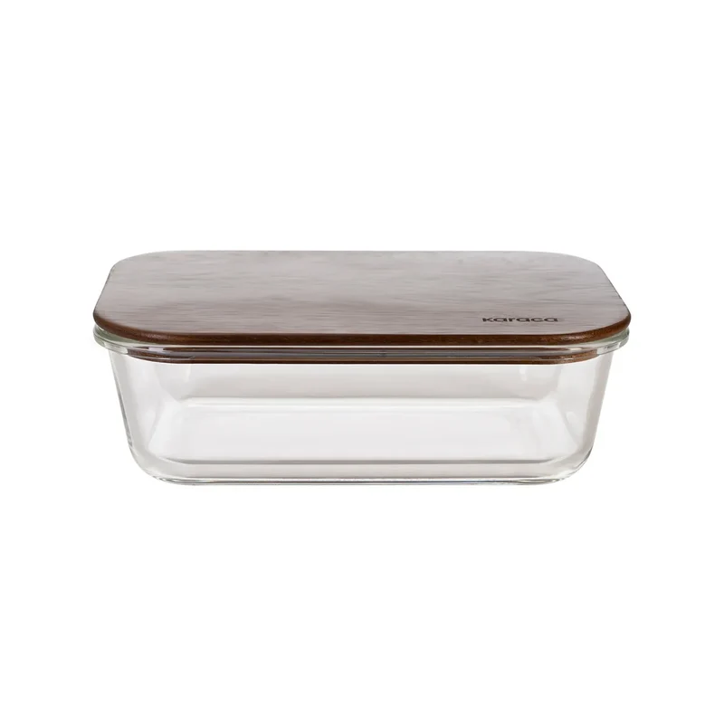 Karaca Karya Acacia – Glasbehälter zur Aufbewahrung 1300 ml