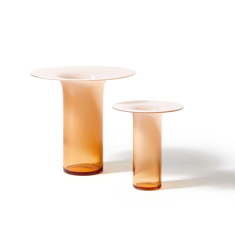 Blown Venetian Glass Vase SILVAN, designed by Cassina
