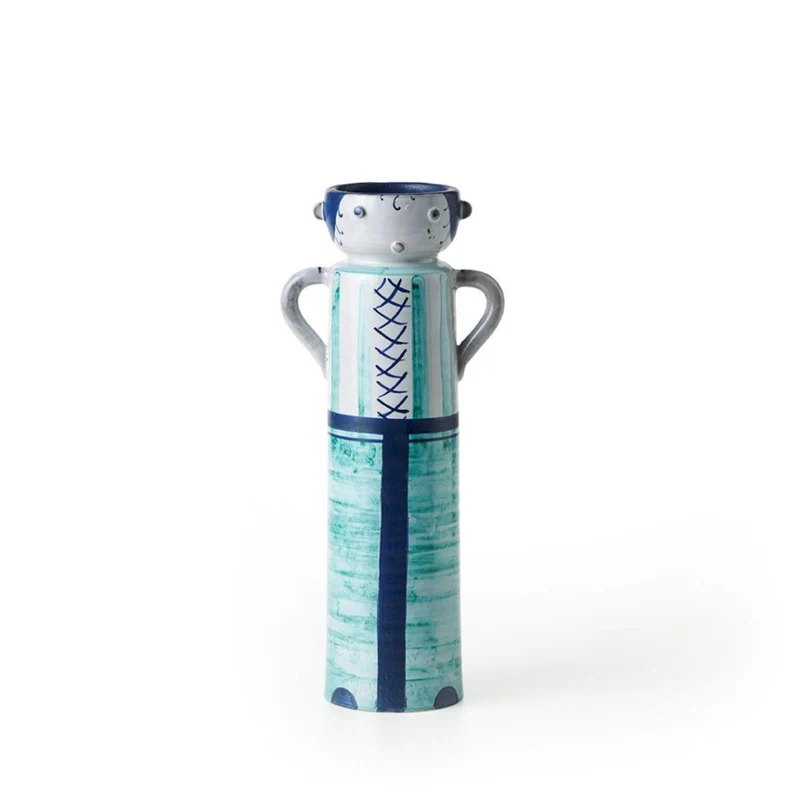 Ceramic Vase FIGURA by Aldo Londi for Bitossi Ceramiche