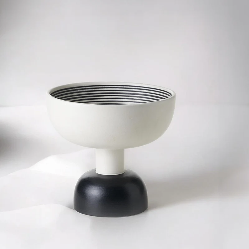 Ceramic Centrepiece ALZATA GRANDE by Ettore Sottsass for Bitossi Ceramiche