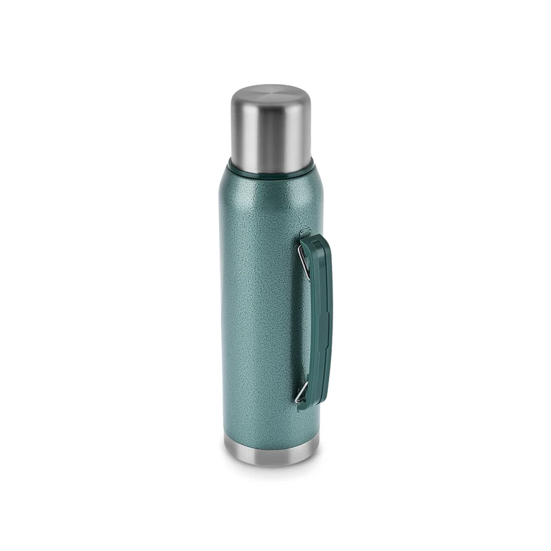 Karaca Stansteel Auslaufsicherer Edelstahl-Thermos 1,3 L Grün