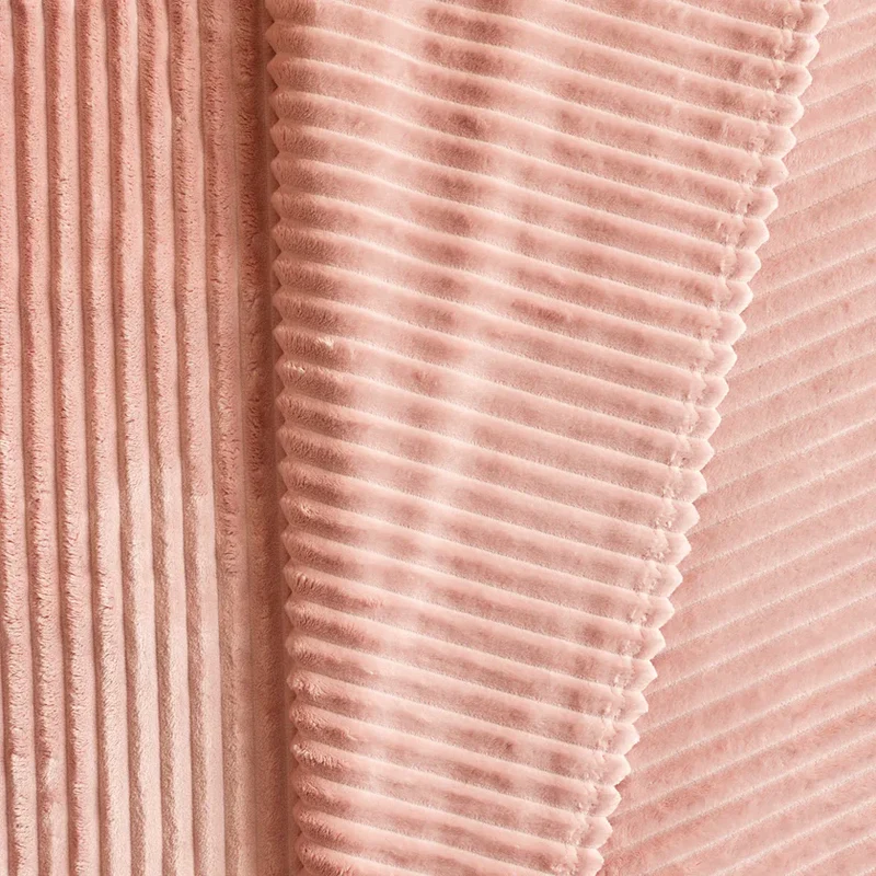 Karaca Ruby Stripe, Wellsoft TV-Decke, Rosa
