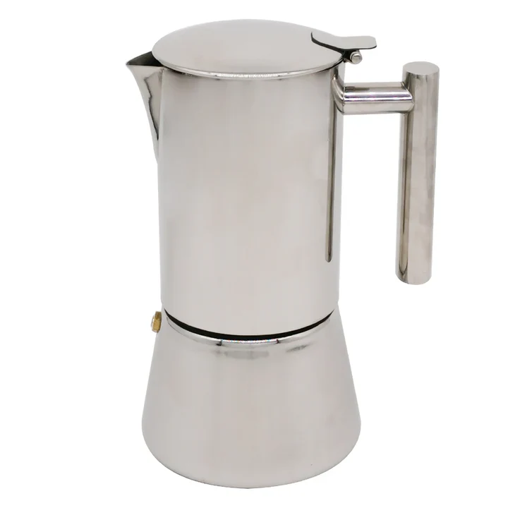 Espressokocher Monza Edelstahl Induktion 4 Tassen