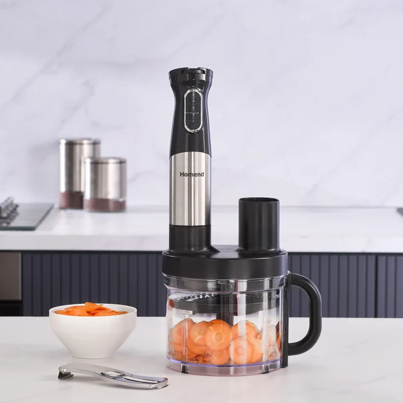 Homend Functionall 2848EU Küchenmaschine 1500W Edelstahl