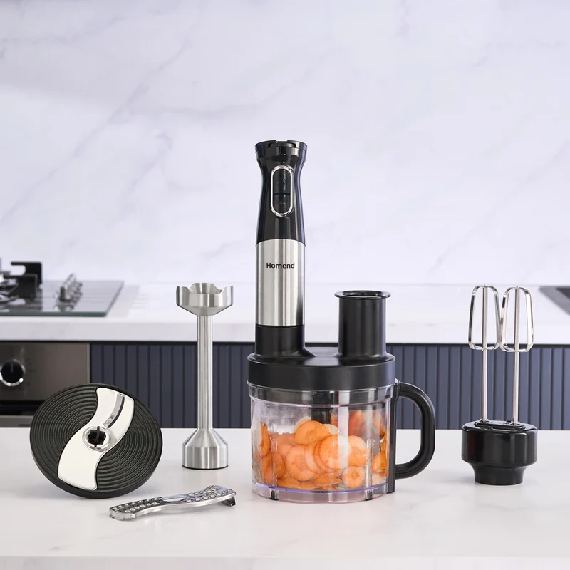 Homend Functionall 2848EU Küchenmaschine 1500W Edelstahl