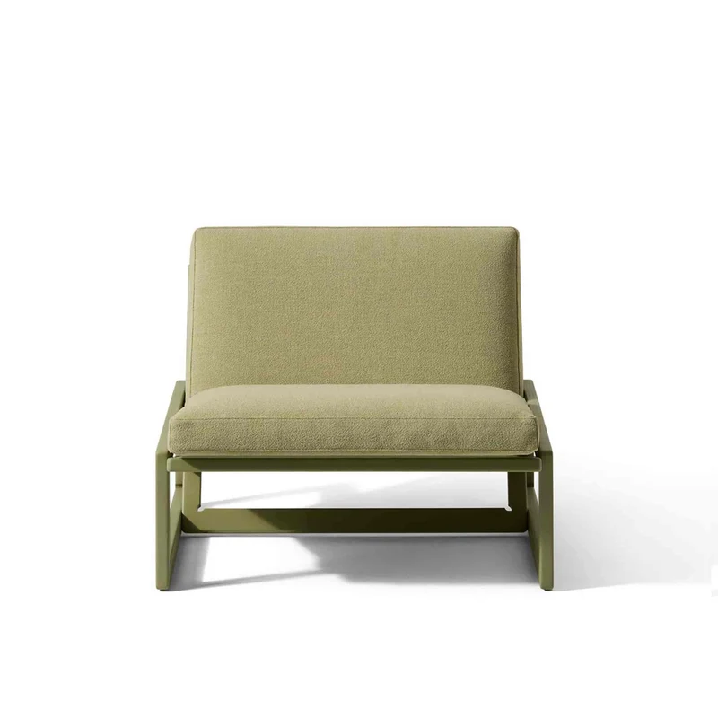 Iroko Wood Outdoor Armchair CARLOTTA, designed by Afra & Tobia Scarpa for Cassina