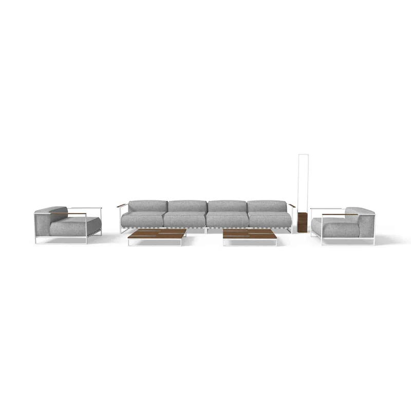 Outdoor Fabric Sectional Sofa CASILDA by Ramón Esteve for Talenti
