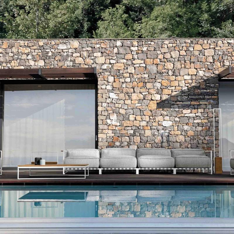 Outdoor Fabric Sectional Sofa CASILDA by Ramón Esteve for Talenti