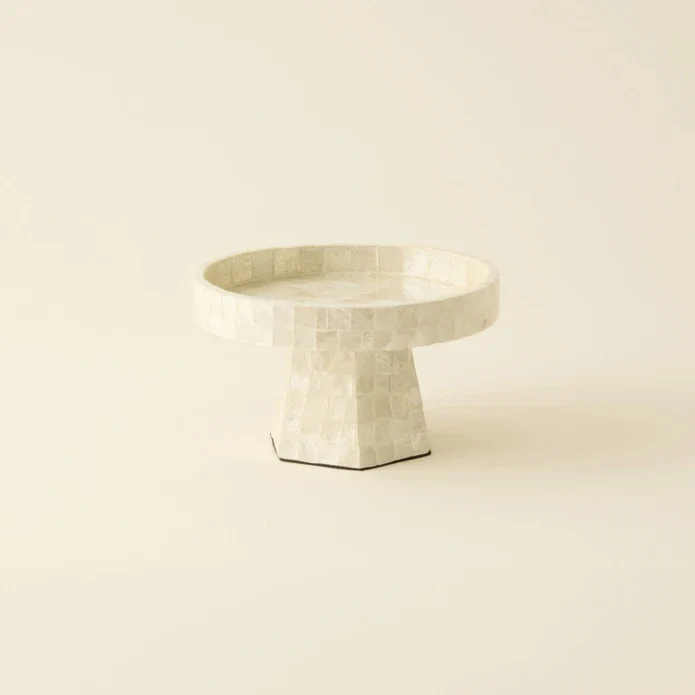 Karaca Home Carrie Stehender Dekorativer Teller 22x13 cm