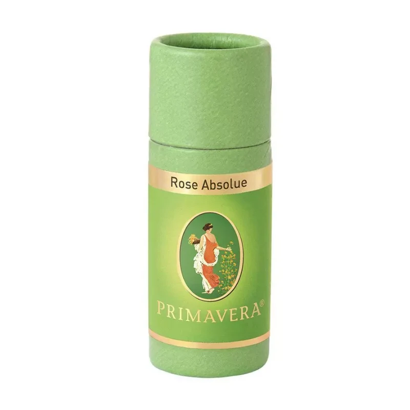 Primavera Rose Absolue Bio Ätherisches Öl (Rosa damascena) (1ml)