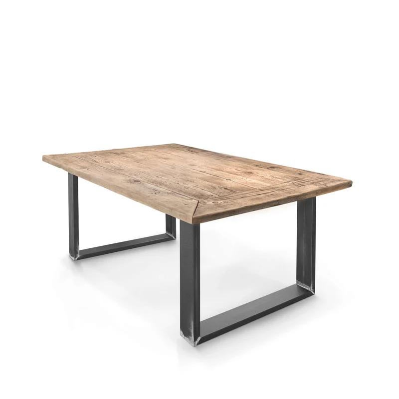 Reclaimed Wood Dining Table MAXIMO Six Seater by Giuseppe Mazzardi for Inventoom