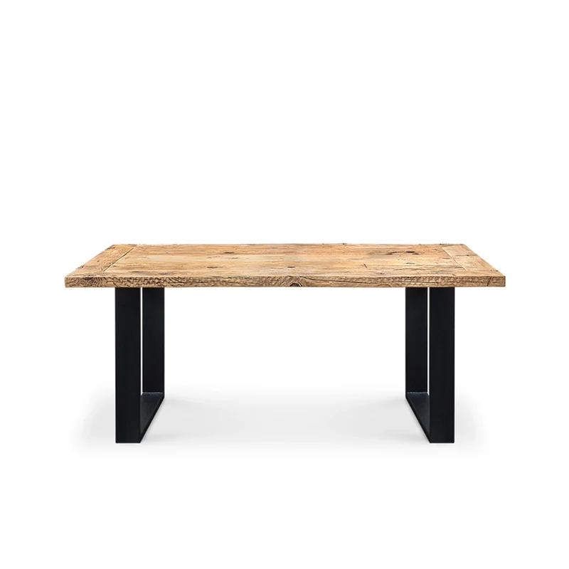 Reclaimed Wood Dining Table MAXIMO Six Seater by Giuseppe Mazzardi for Inventoom