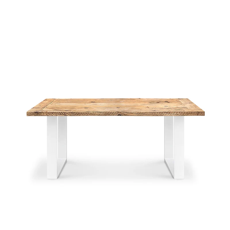Reclaimed Wood Dining Table MAXIMO Six Seater by Giuseppe Mazzardi for Inventoom