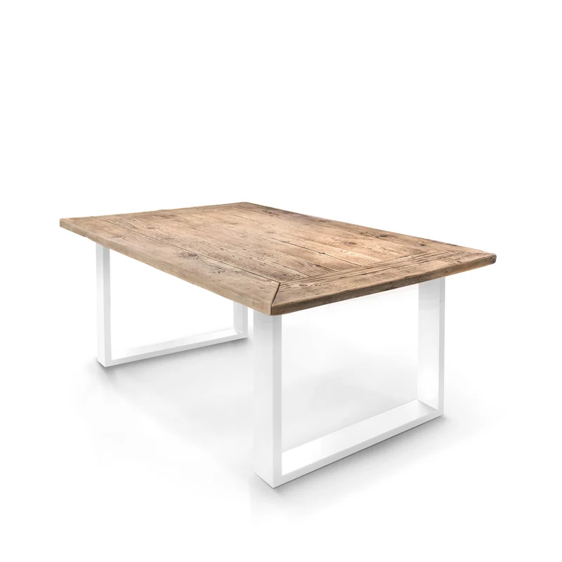 Reclaimed Wood Dining Table MAXIMO Six Seater by Giuseppe Mazzardi for Inventoom
