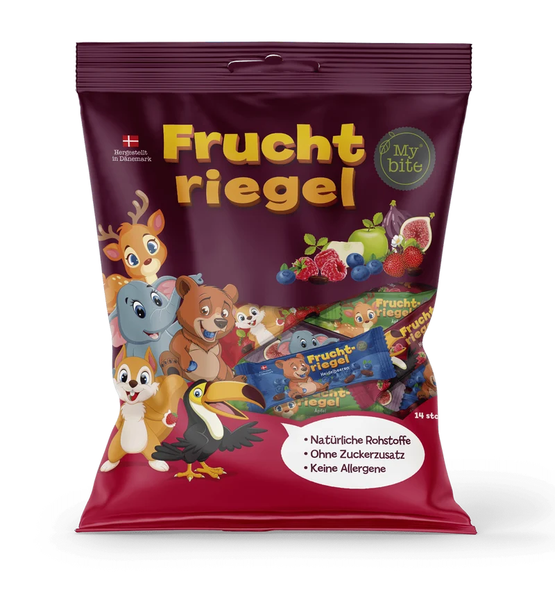 MyBite Fruchtriegel Mixtüte 14 Stk 200g