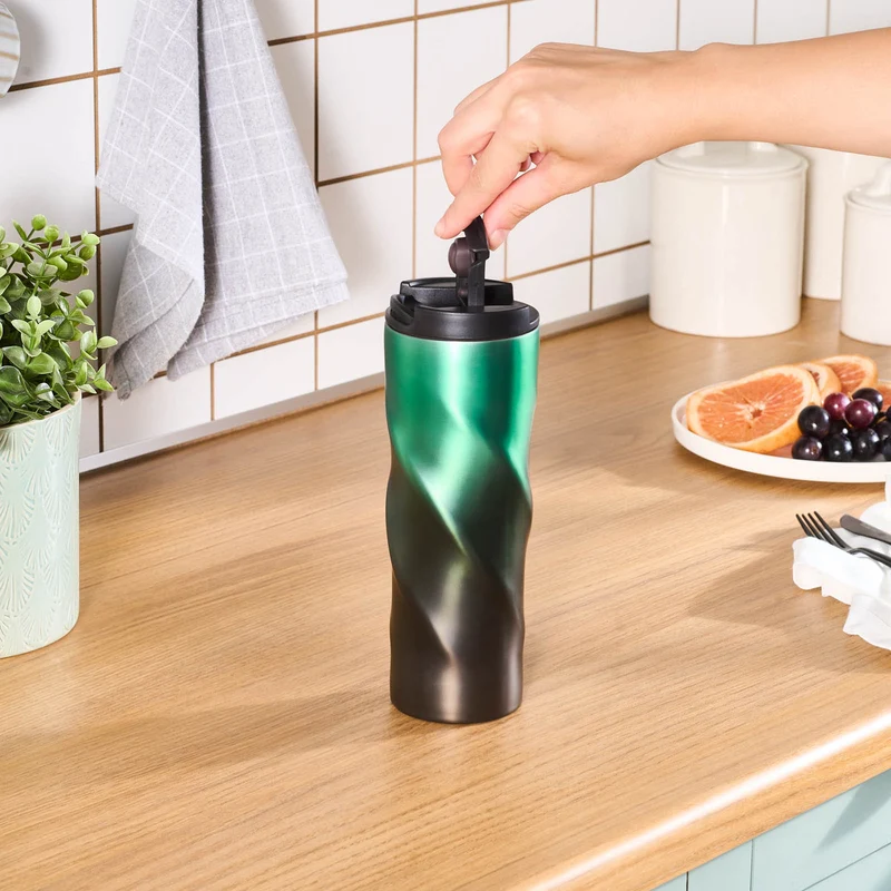 Karaca Orion, Thermosflasche, 500ML, Grün