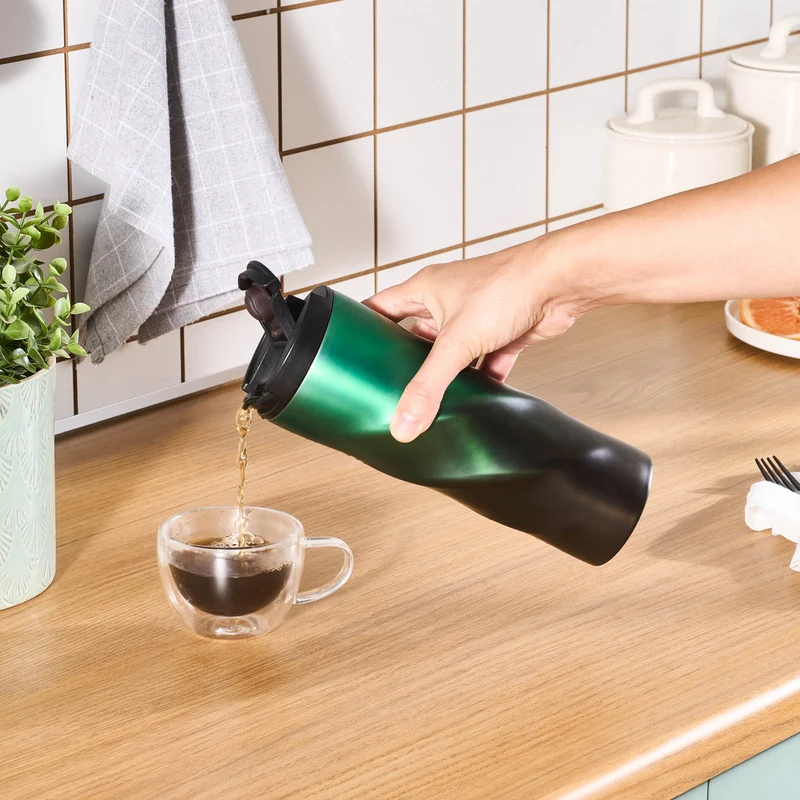 Karaca Orion, Thermosflasche, 500ML, Grün
