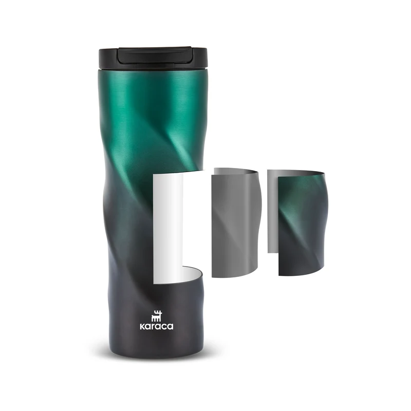 Karaca Orion, Thermosflasche, 500ML, Grün