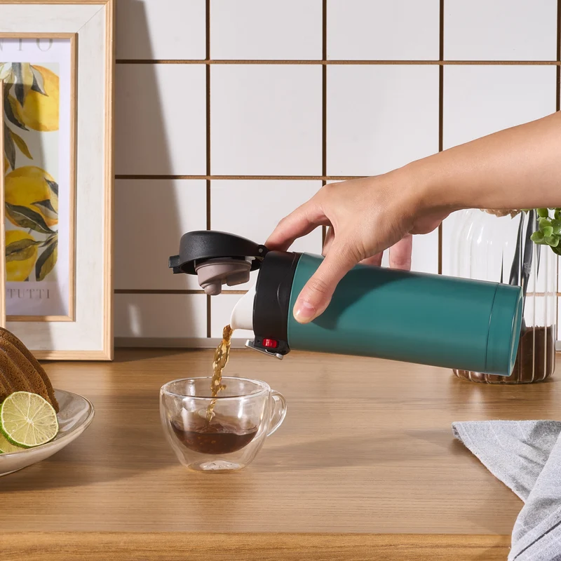 Karaca Pluton, Thermosflasche, 350ML, Grün