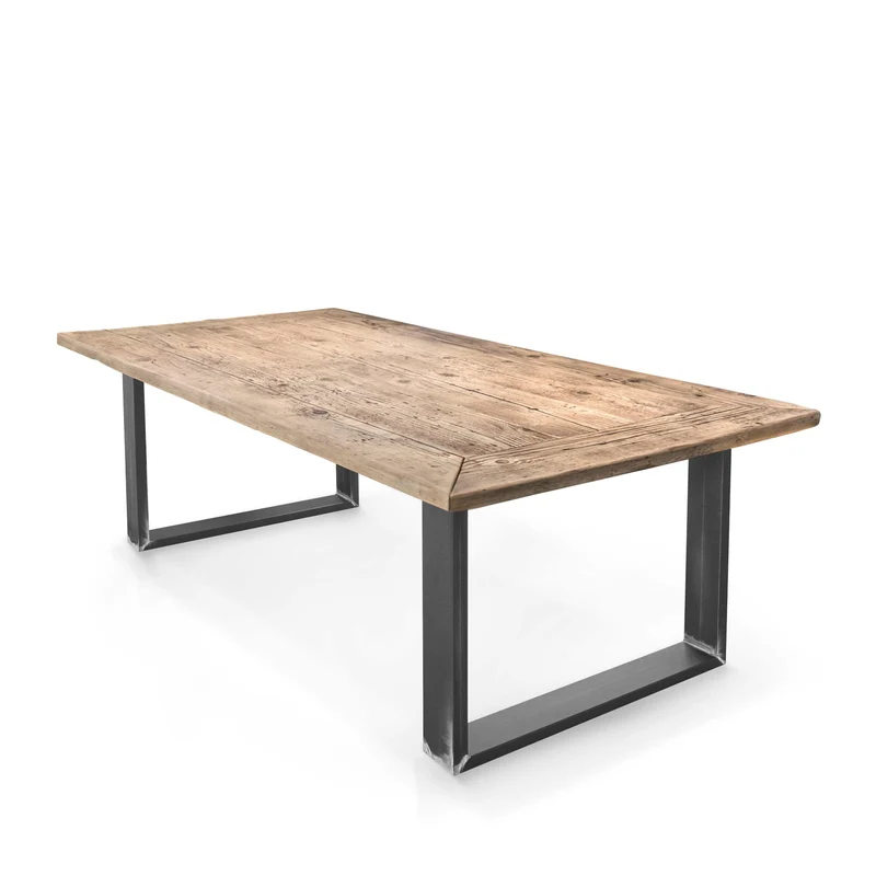 Reclaimed Wood Dining Table MAXIMO Eight Seater by Giuseppe Mazzardi for Inventoom