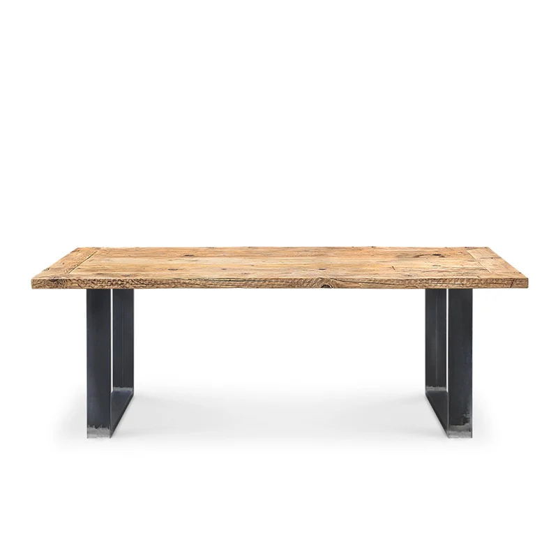 Reclaimed Wood Dining Table MAXIMO Eight Seater by Giuseppe Mazzardi for Inventoom