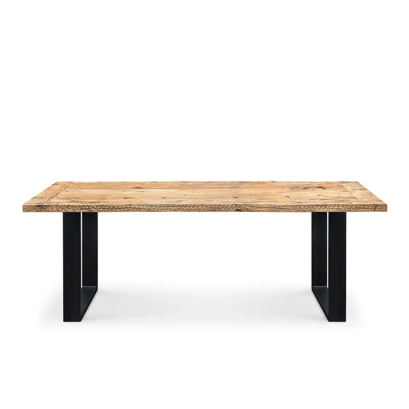 Reclaimed Wood Dining Table MAXIMO Eight Seater by Giuseppe Mazzardi for Inventoom