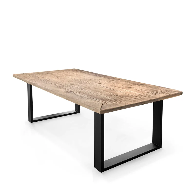 Reclaimed Wood Dining Table MAXIMO Eight Seater by Giuseppe Mazzardi for Inventoom