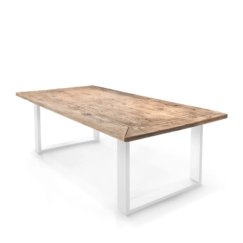 Reclaimed Wood Dining Table MAXIMO Eight Seater by Giuseppe Mazzardi for Inventoom