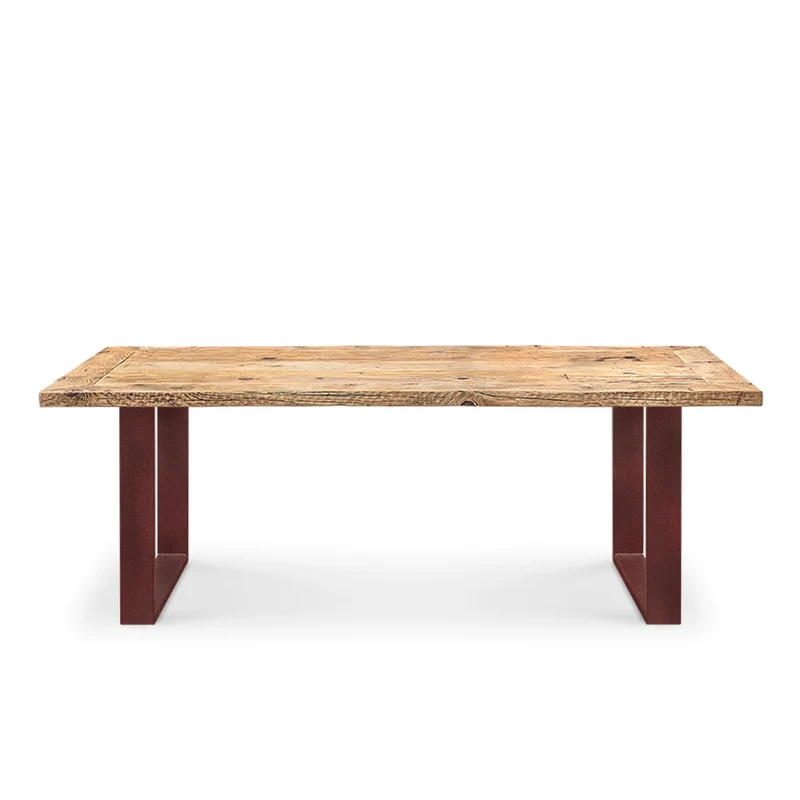 Reclaimed Wood Dining Table MAXIMO Eight Seater by Giuseppe Mazzardi for Inventoom