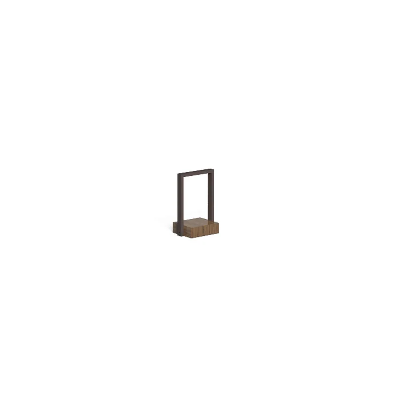 Outdoor Wood and Steel Lamp CASILDA by Ramón Esteve for Talenti
