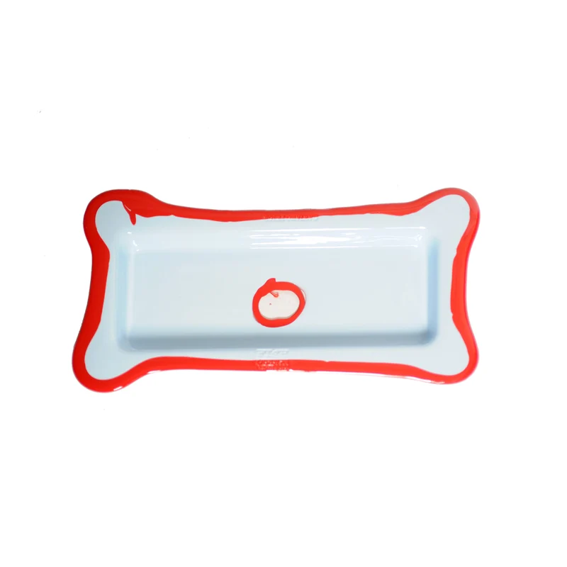 Resin Rectangular Tray TRY-TRAY Light Blue by Gaetano Pesce for Fish Design