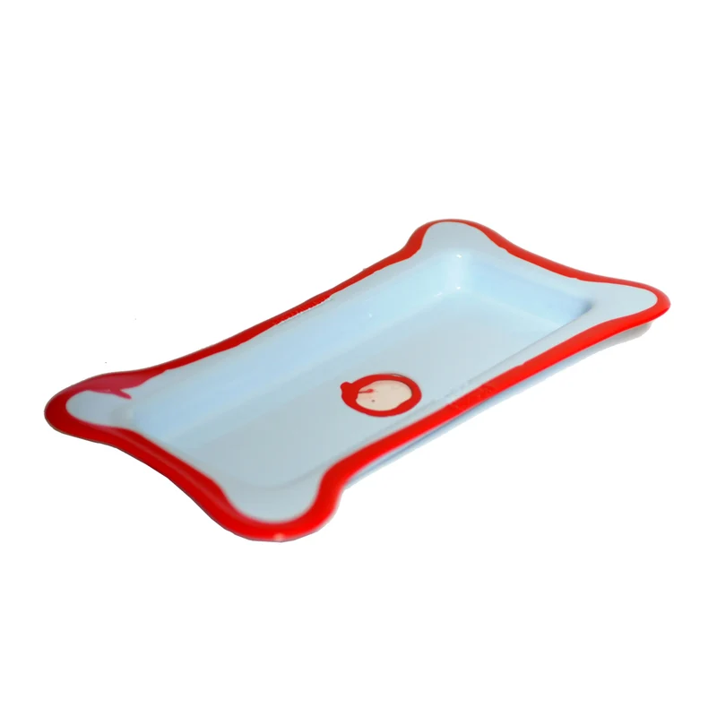 Resin Rectangular Tray TRY-TRAY Light Blue by Gaetano Pesce for Fish Design